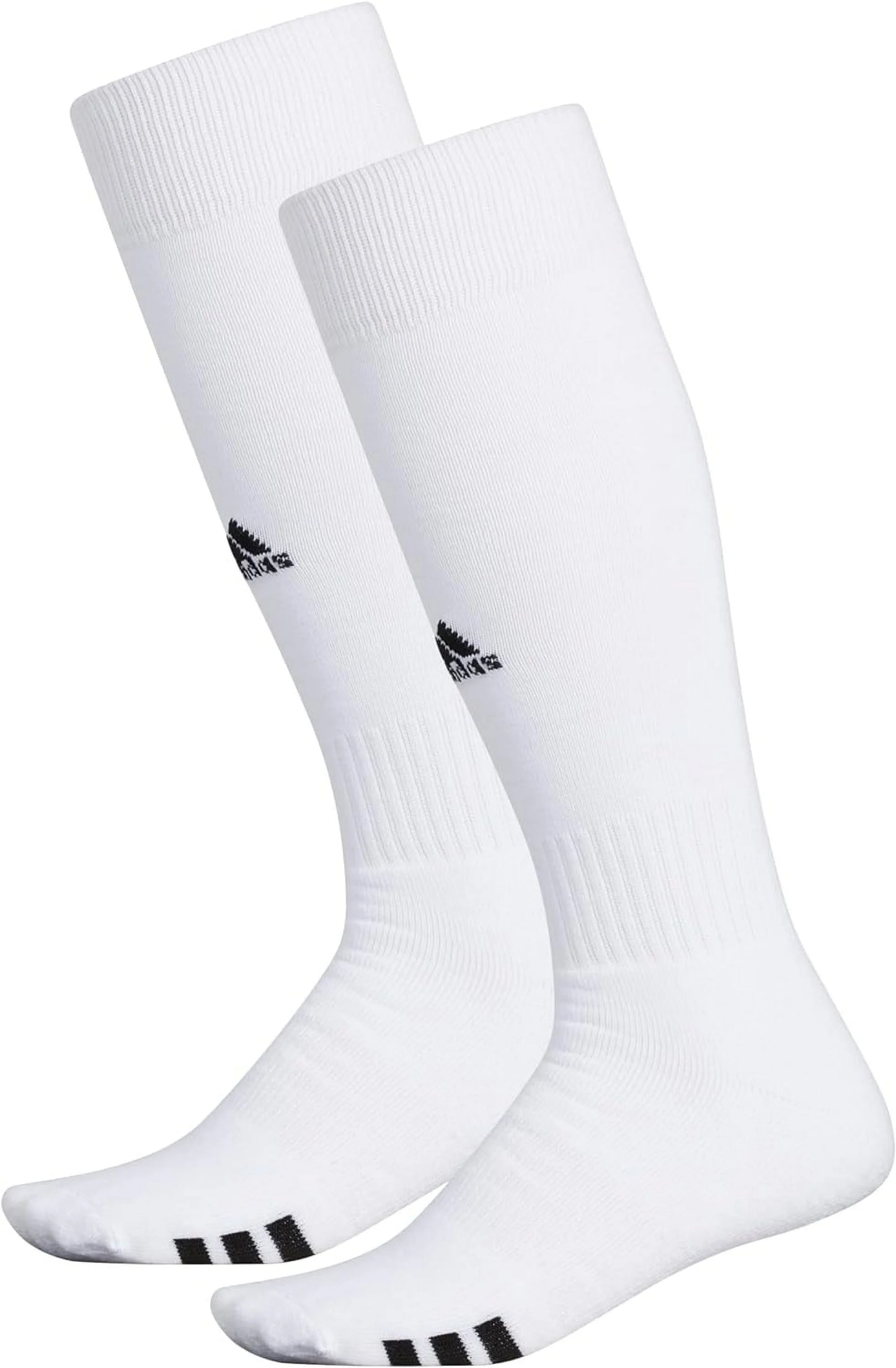 adidas Rivalry Field Multi Sizeport Over The Calf (OTC) Sizeocks (2-Pair) Large Ivory/Black