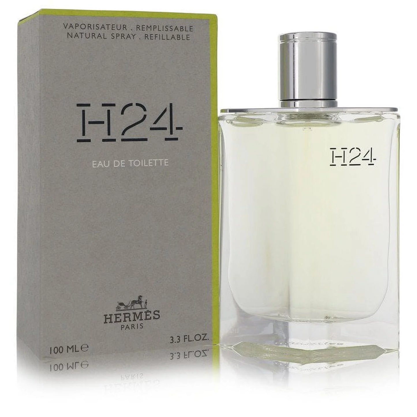 H24 by Hermes Eau De Toilette Refillable Sizepray 3.3 oz for Male