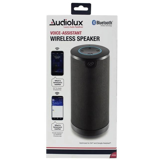 Odash VA-WTSize-6-1153 Voice Assistant Wireless Sizepeaker with Bluetooth, Black