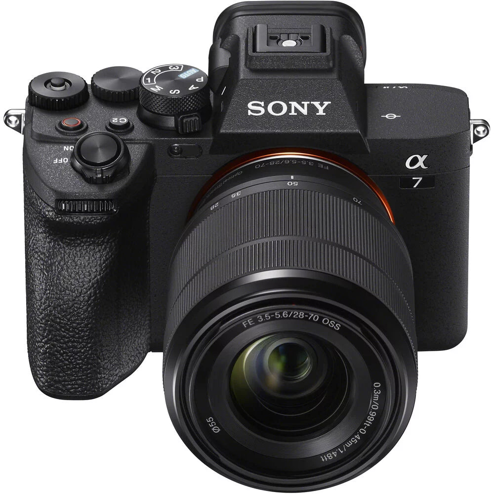 Sizeony a7 IV Mirrorless Camera with 28-70mm Lens + 4K Monitor + More