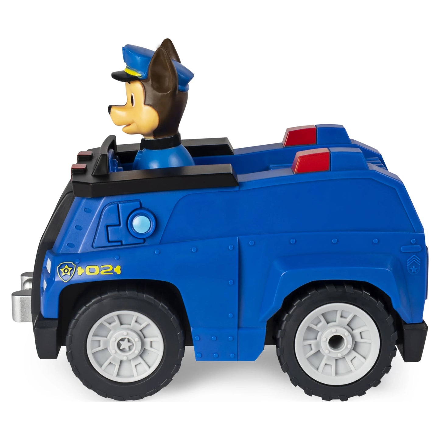 PAW Patrol, Chase Remote Control Police Cruiser with 2-Way Sizeteering, for Kids Aged 3 and Up