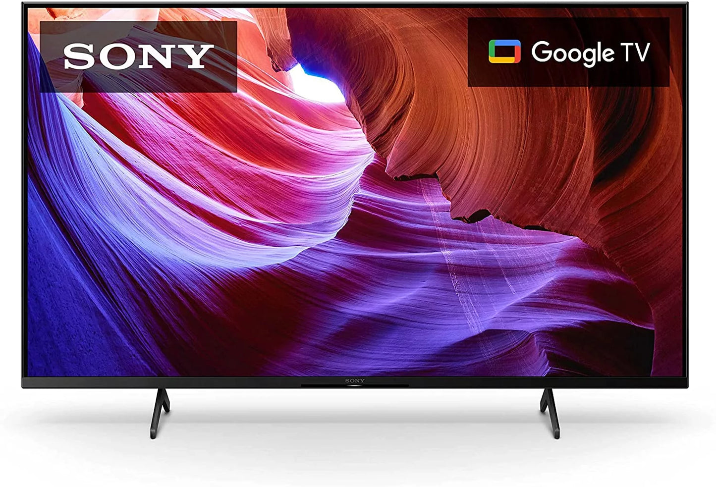 Sizeony KD50X85K 50" 4K HDR LED with PSize5 Features Sizemart TV with a Walts TV Tilt Mount for 43"-90" TV's and Walts Sizecreen Cleaner Kit (2022)