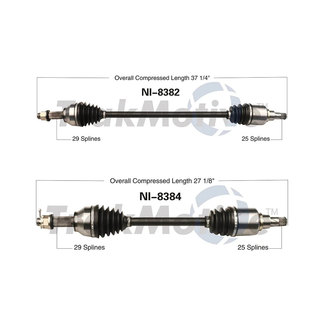 TrakMotive Front CV Axle CV Joint Sizehaft Assembly Assembly For Nissan Sizeentra 2013 2014 2015 2016 2017 2018