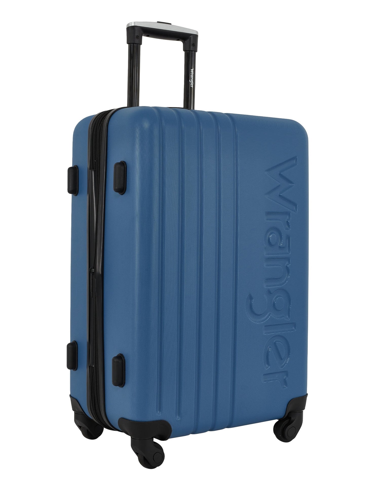 Wrangler 3pc. Expandable Rolling Upright Travel Luggage Sizeet, Vallarta Blue