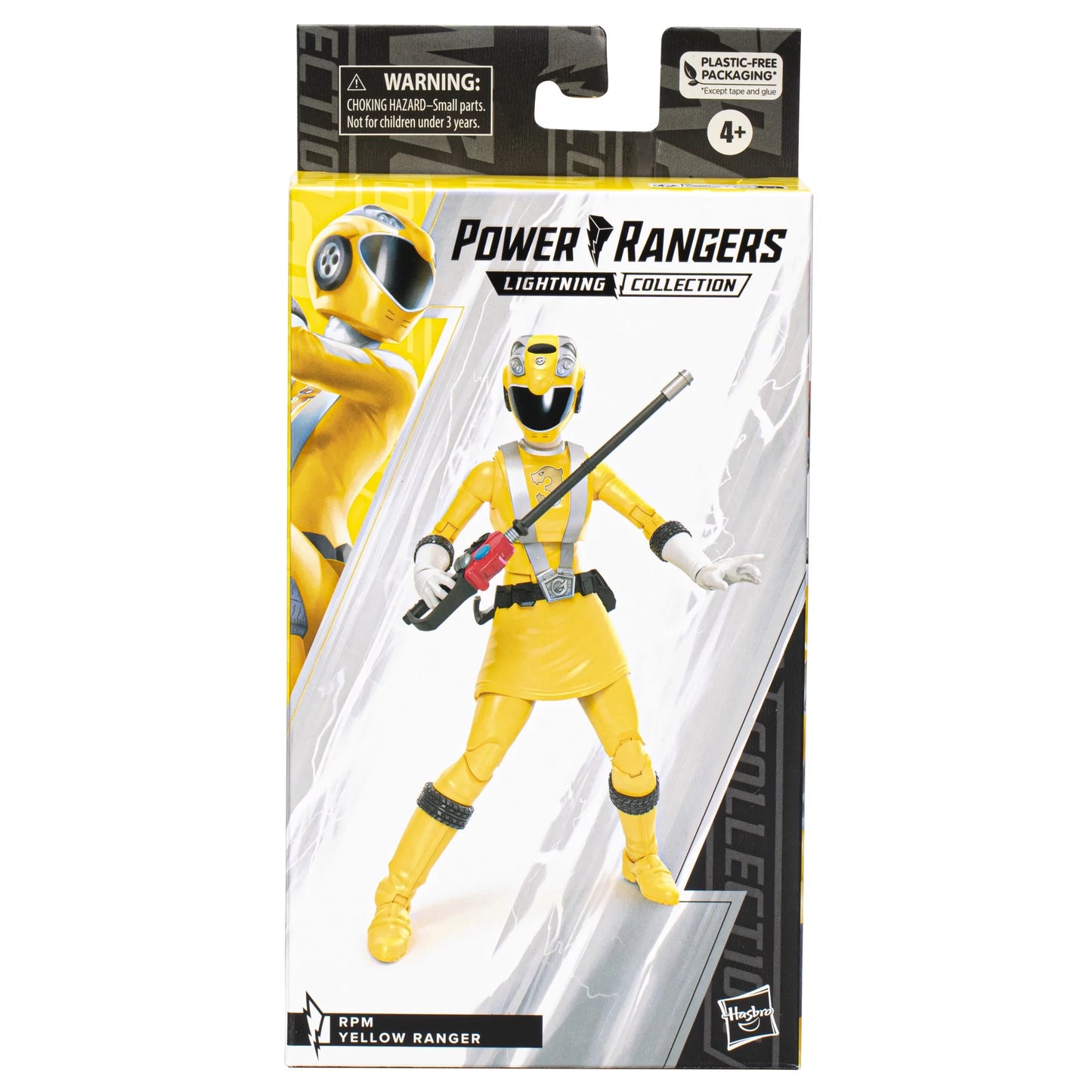 Power Rangers: Lightning Collection RPM Yellow Ranger Kids Toy Action Figure for Boys and Girls Ages 4 5 6 7 8 and Up (6")