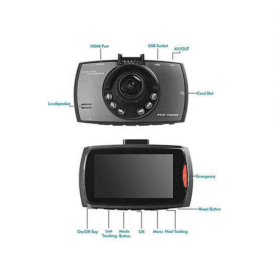 HD 1080p Car Dash CamCorder with Night Vision