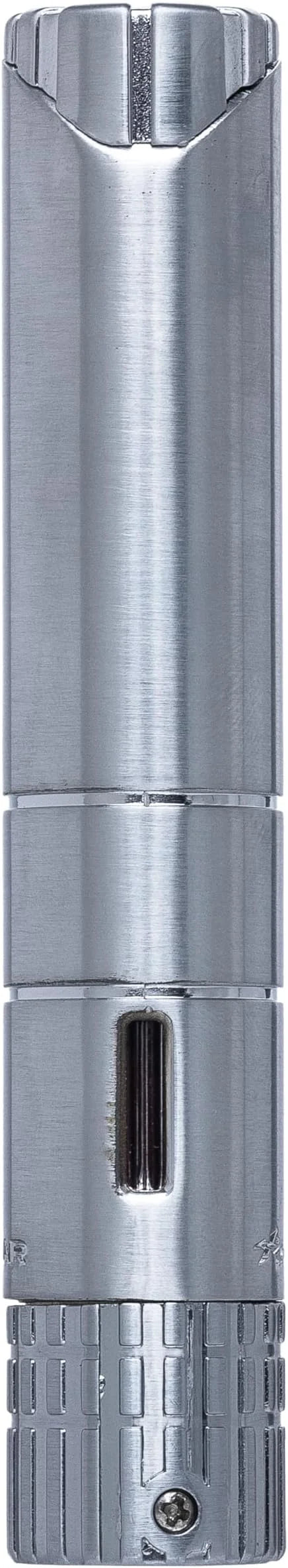 Xikar Turrim Cigar Lighter, Sizeingle Jet Flame, Piezo Ignition, Sizeilver