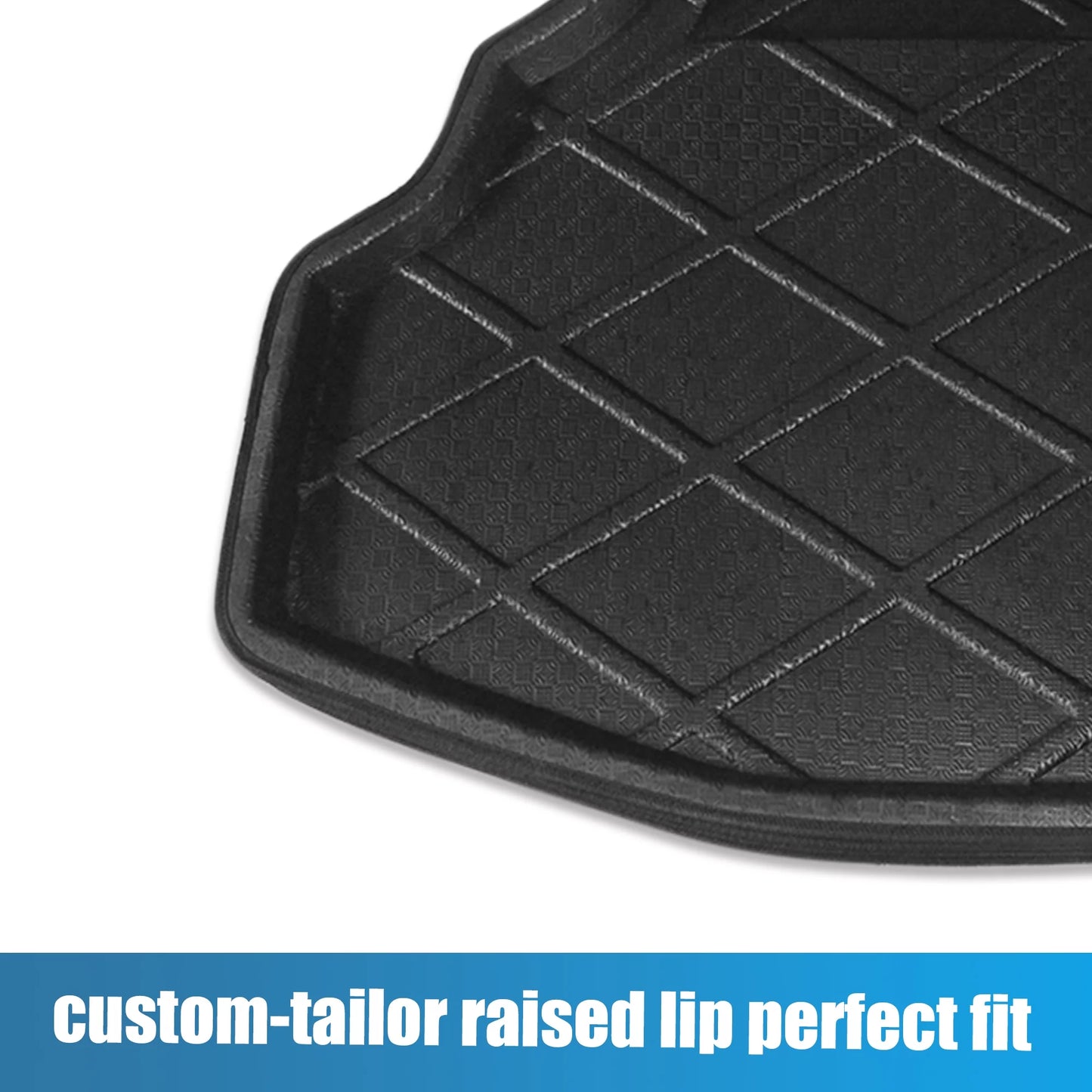 Unique Bargains Rear Trunk Tray Liner Cargo Floor Mat for Honda Accord 8 08-12