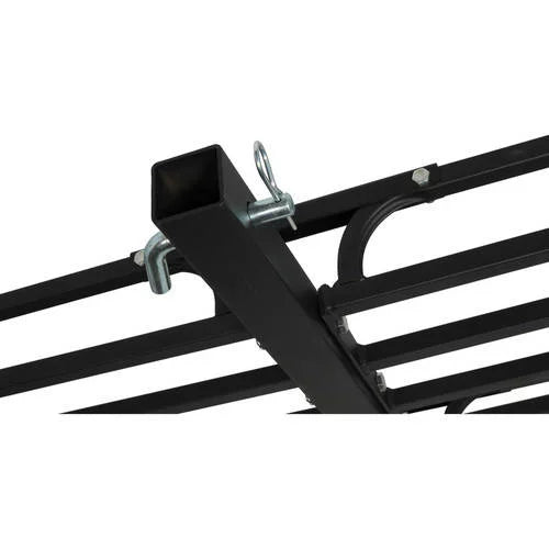 Camco 48475 RV Trailer Hitch Mount Cargo Carrier, 500 lb Capacity