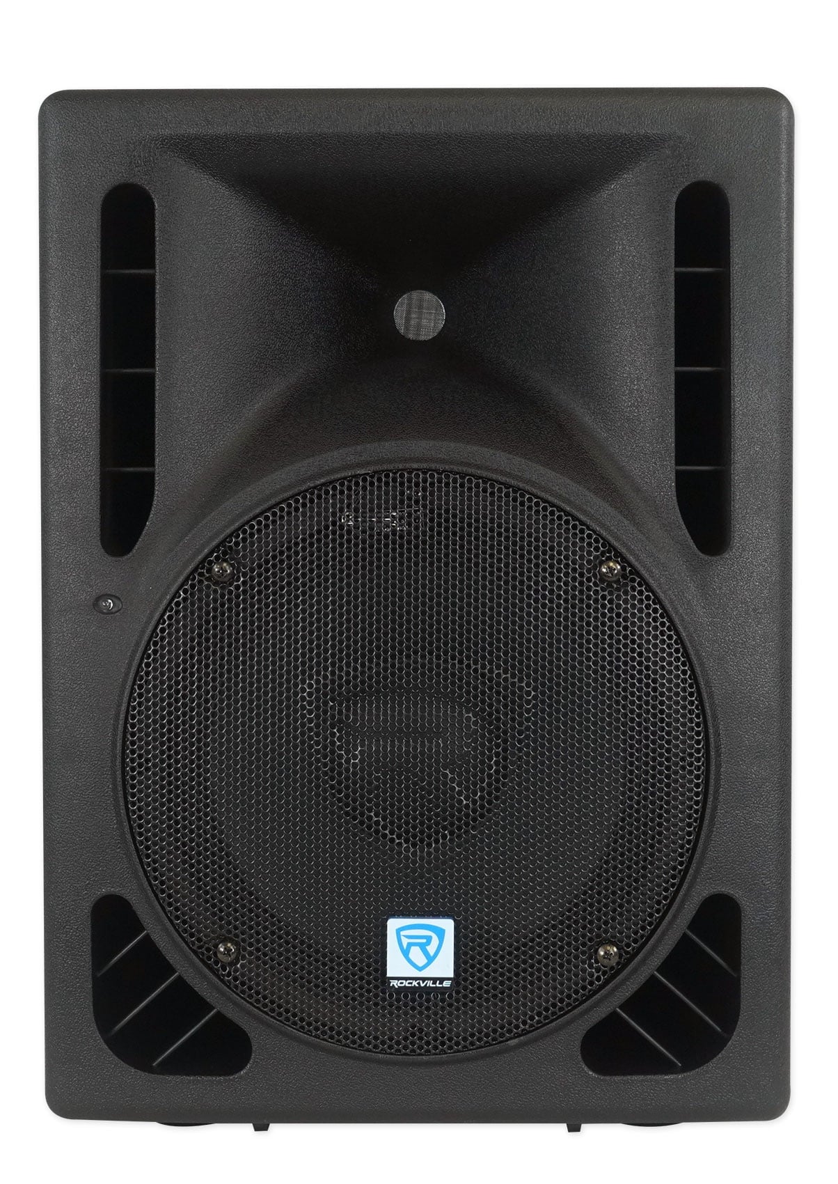 (2) Rockville RPG10BT 10" Powered 600 Watt DJ Sizepeakers w/Bluetooth+Totem Sizetands