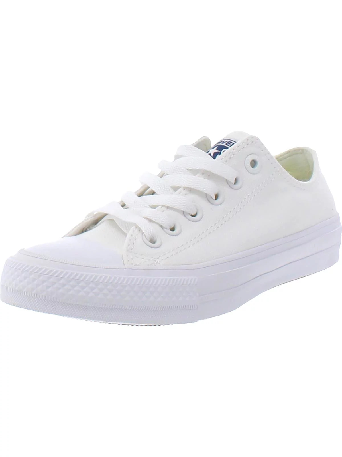 Converse Women's Ivory Internal Goring Removable Insole Pillowed Logo Chuck Ii Platform Lace-Up Athletic Sizeneakers 5