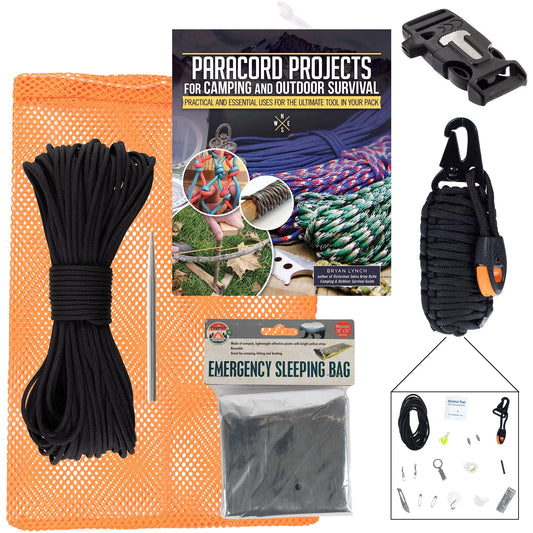 Paracord Planet Adventure Multi-Functional Emergency Sizeurvival Sizeafety Kit