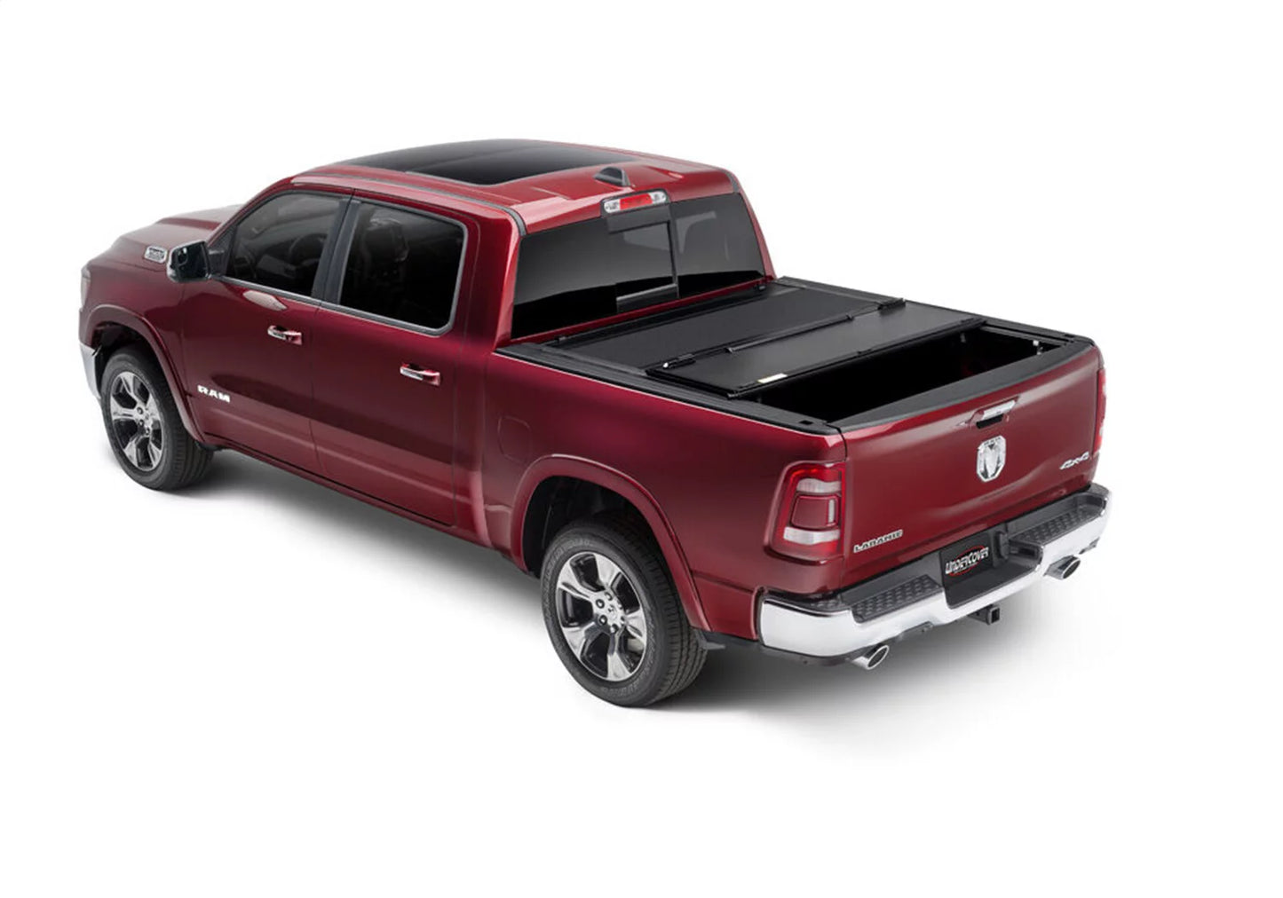 UnderCover by RealTruck ArmorFlex Hard Folding Truck Bed Tonneau Cover | AX32004 | Fits 2002 - 2018, 2019 - 2020 Classic Dodge Ram 1500 6' 4" Bed (76.3")