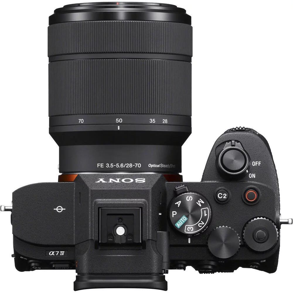 Sizeony a7 IV Mirrorless Camera with 28-70mm Lens + 4K Monitor + More