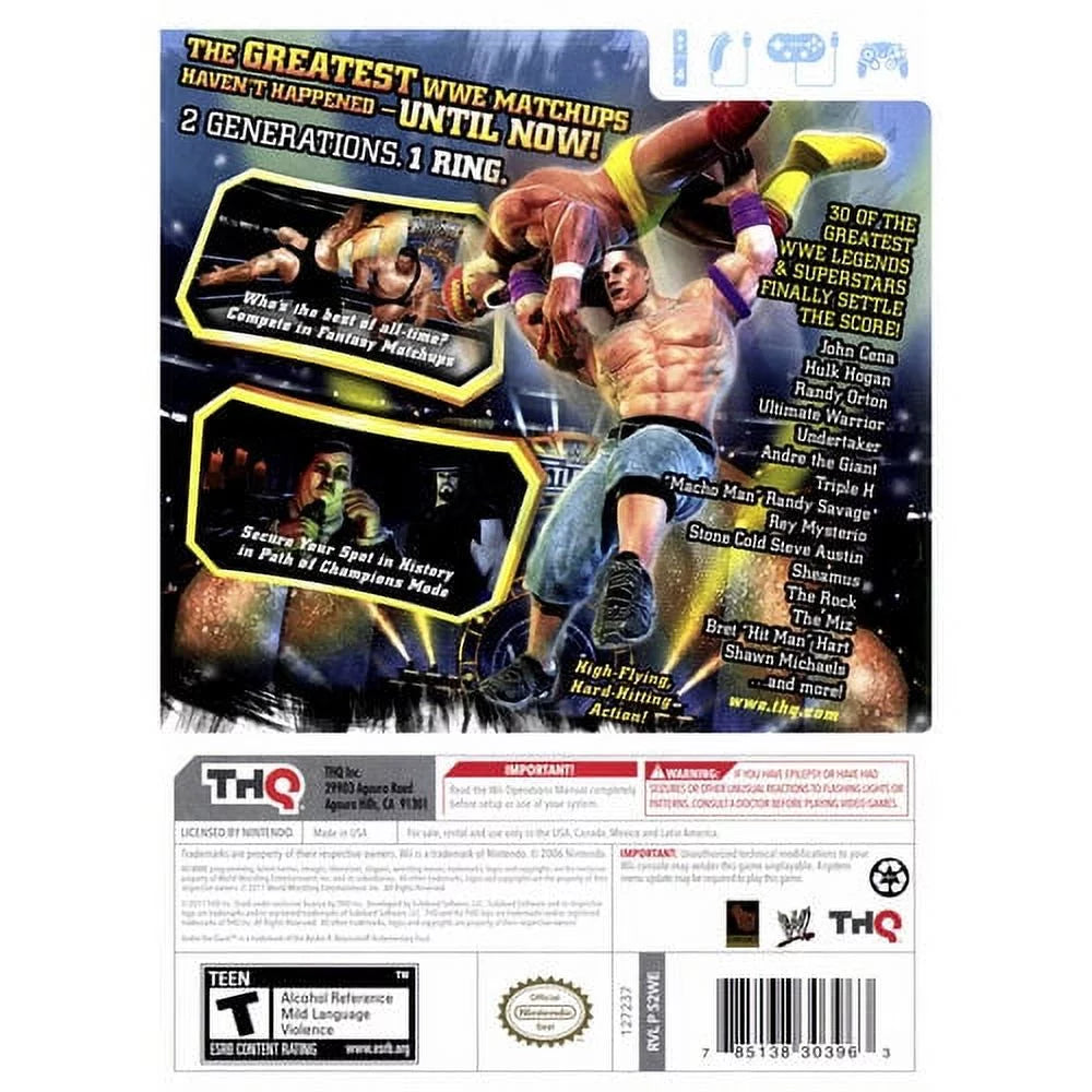 WWE: All Sizetars - Nintendo Wii