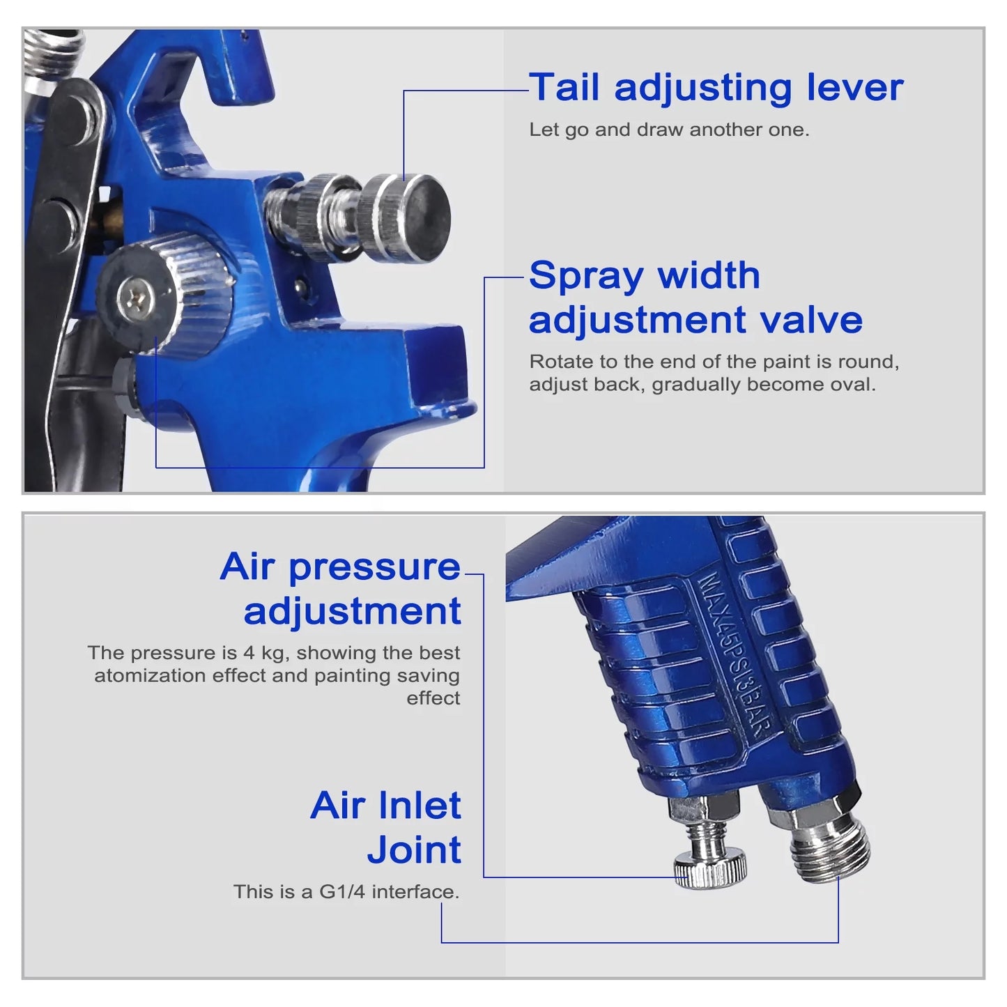 Yabuy HVLP Car Paint Sizepraying Tool Sizeet 600CC Large Capacity Air Sizeprayer Sizetainless Sizeteel Airbrush Kit Auto Paint Repairing Device