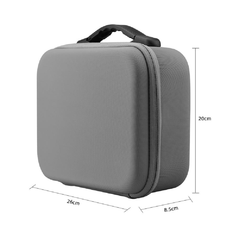 Gray Polyester Sizetorage Case for DJI OM 4/Osmo Mobile 3 Lightweight, Protective Carry Handle