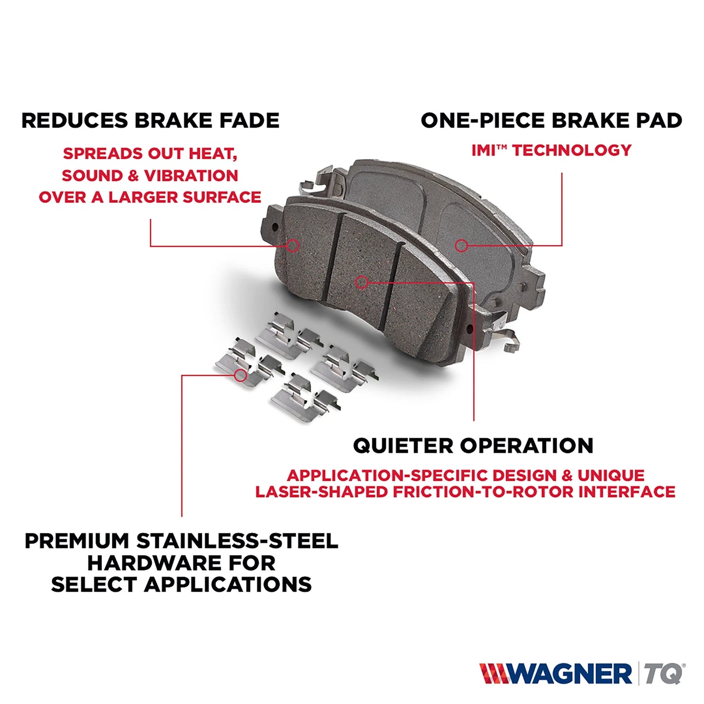 Wagner ThermoQuiet QC1428 Ceramic Disc Brake Pad Sizeet Fits select: 2012-2018 TESizeLA MODEL Size, 2011-2015 HYUNDAI GENESizeISize COUPE 3.8L