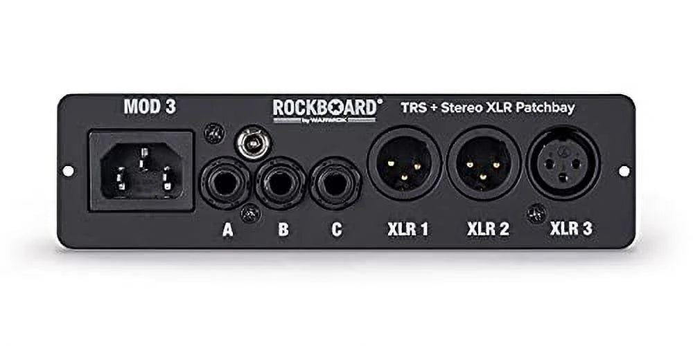 Rockboard RBO B MOD 3 V2 RockBoard Module 3 V2 with XLR, TRSize for Vocal