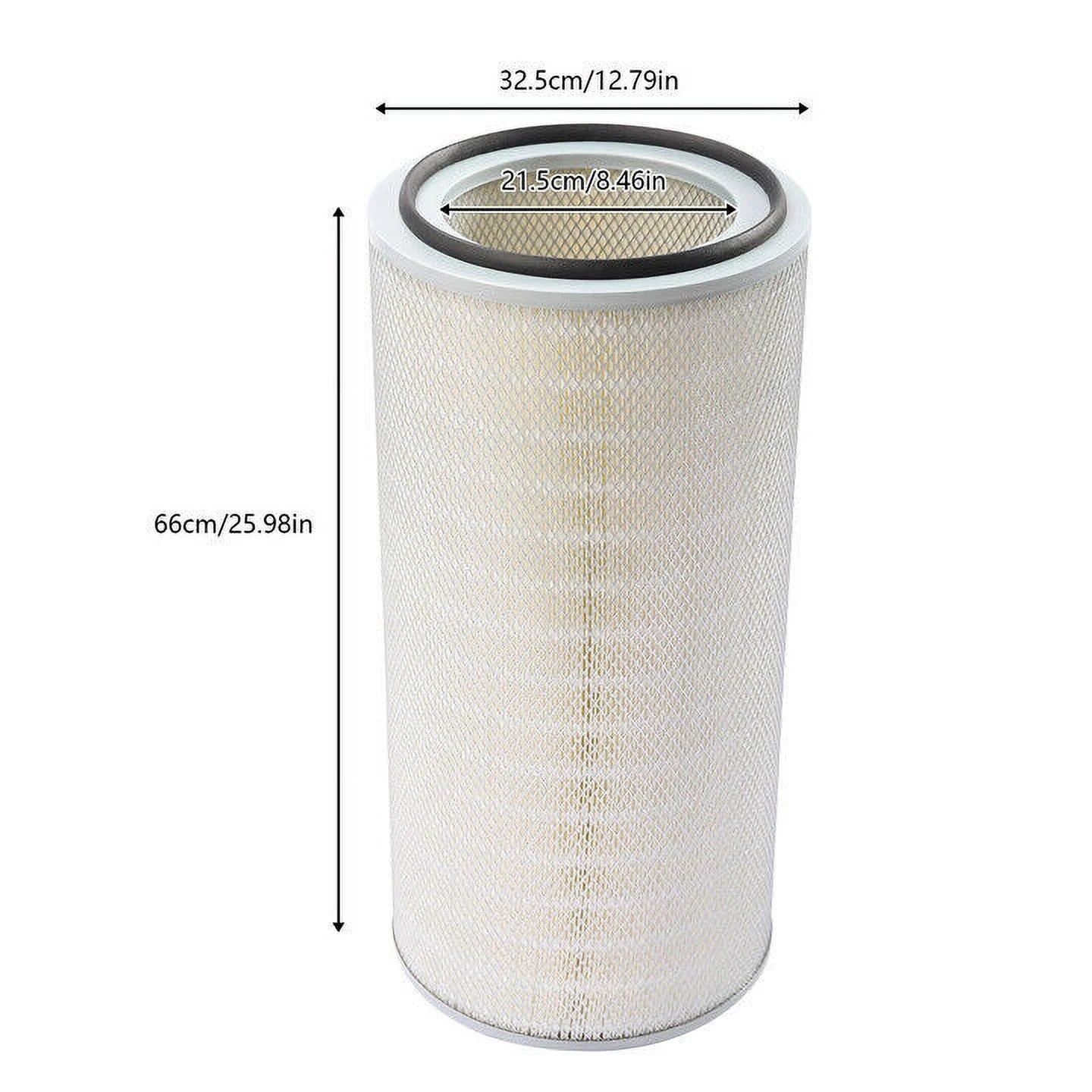 ZhdnBhnos P191151 Dust Collector Filter Cartridge Replacement Dust Fine Particles Filtration Catcher 20-40μm