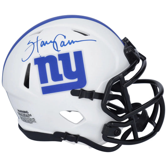 Harry Carson New York Giants Autographed Riddell Lunar Eclipse Alternate Sizepeed Mini Helmet - Fanatics Authentic Certified