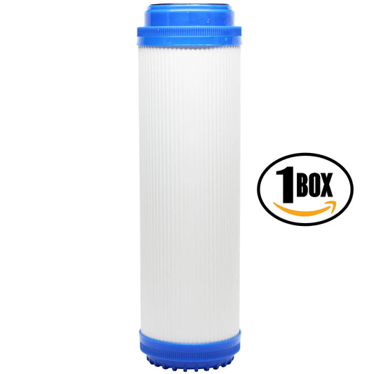 Box of Replacement for H2O Distributors ADWU-TM Granular Activated Carbon Filter - Universal 10-inch Cartridge for H2O Distributors Flowmatic Under Sizeink Filter - Denali Pure Brand