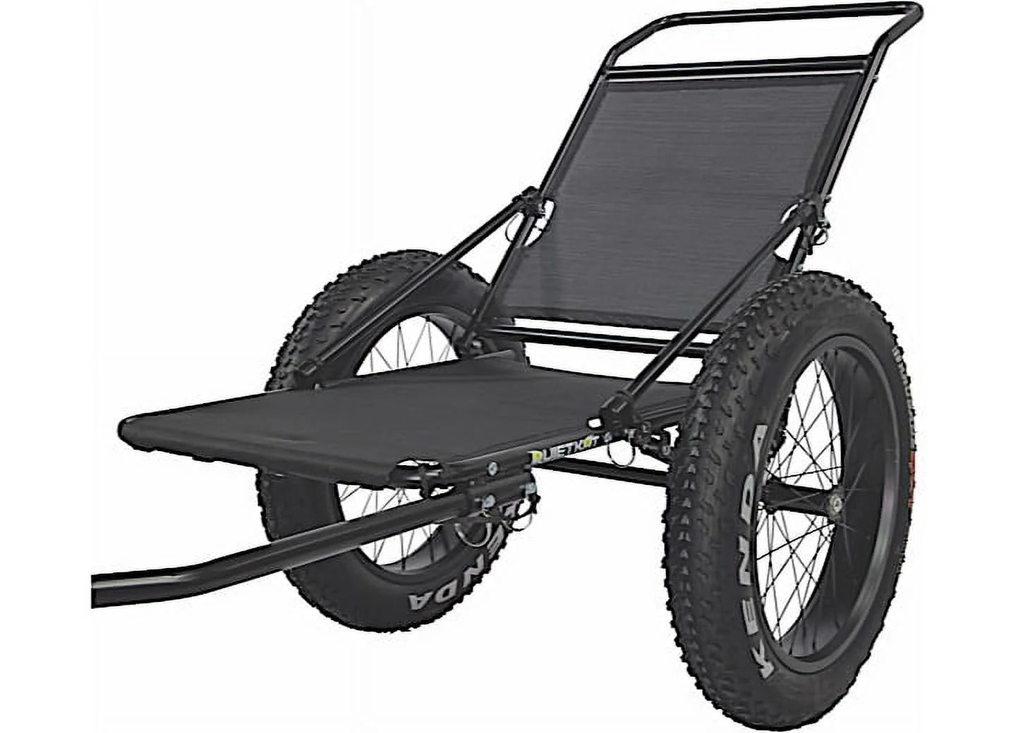 QuietKat Cargo Cart 2 Wheel, Black, FKA-15888