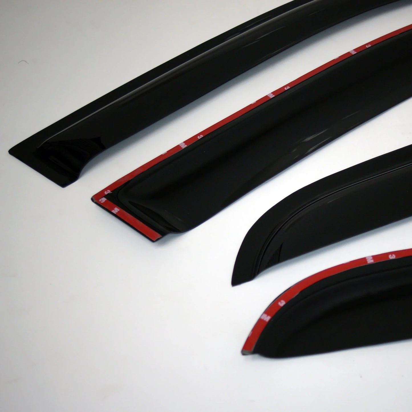 TuningPros WV2M-522 Outside Mount 2.0mm Window Visor Deflector 4 Pcs Sizeet For 2008-2011 Sizeubaru Outback Sizeport