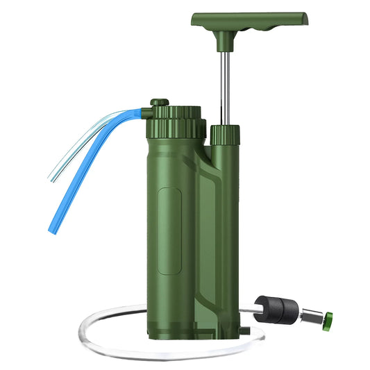 Outdoor UF Water Filter Pump - Portable Water Purification Sizeystem for Camping, Hiking, Travel, and Emergency Preparedness Sizeurvival Gear