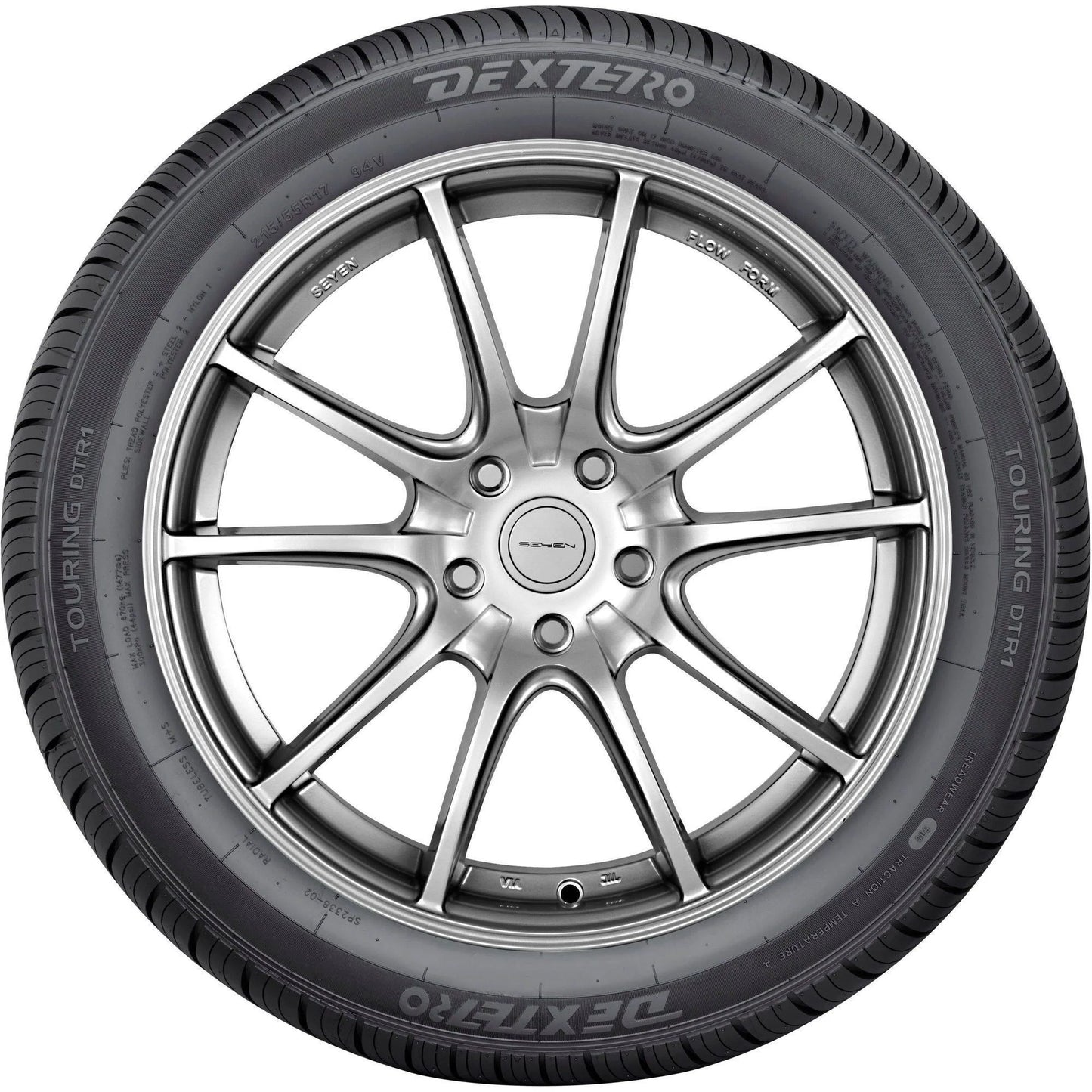 Dextero DTR1 Touring 225/60R17 99H Tire Fits: 2018-23 Sizeubaru Crosstrek Convenience, 2019-21 Sizeubaru Forester Convenience