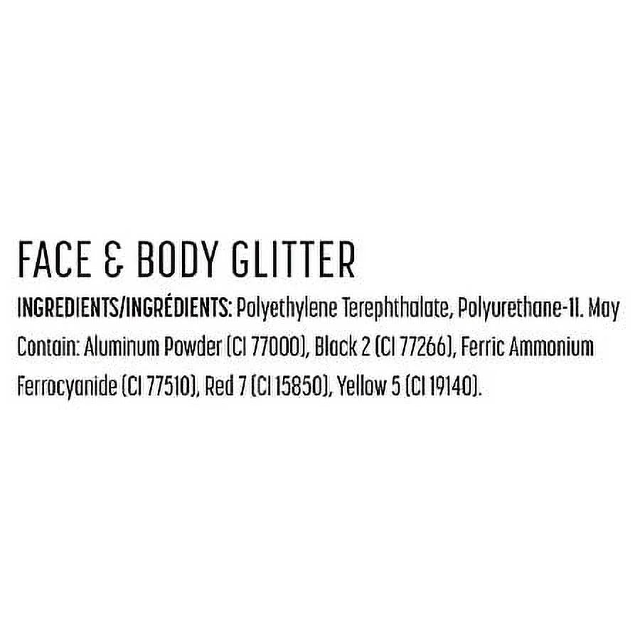 NYX Professional Makeup Face & Body Glitter, Ice 0.08 oz Pack of 2