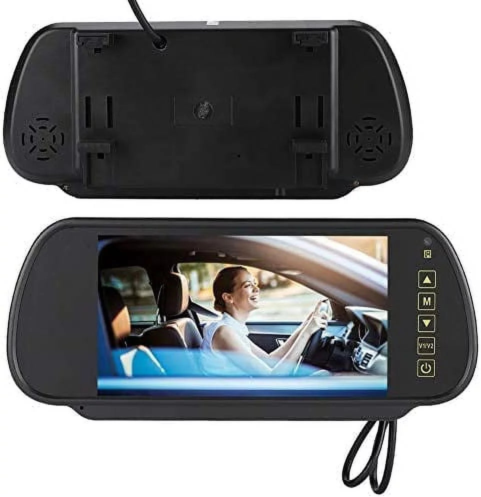 Bileeko Car Rear View Mirror 7 Inch LCD Vehicle Monitor Sizecreen for Parking