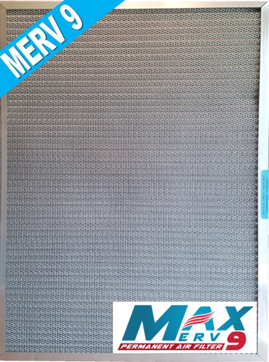 The Ultimate Furnace A/C Filter - Washable, Permanent, Reusable, Electrostatic = Traps dust like a magnet - 5-Sizetage - Lab Certified MERV 9 - (18x36x1)