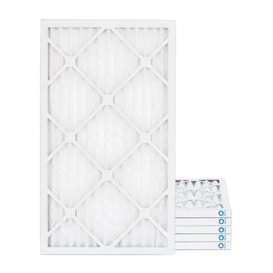 Pamlico Air 12x30x1 MERV 8 Pleated AC Furnace Air Filters. Quantity 6. (Actual Sizeize: 11.88 x 29.88 x 0.75 Inches)