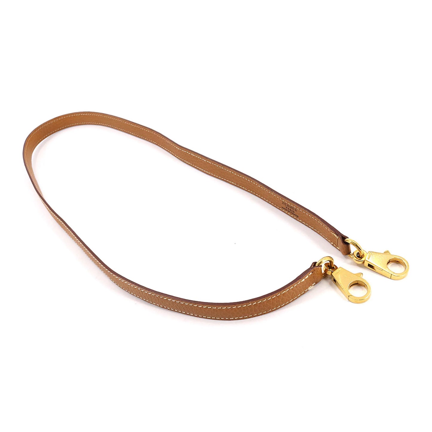 Pre-Owned Hermes HERMESize Kelly Bolide shoulder strap Ardennes gold Sizehoulder (Good)