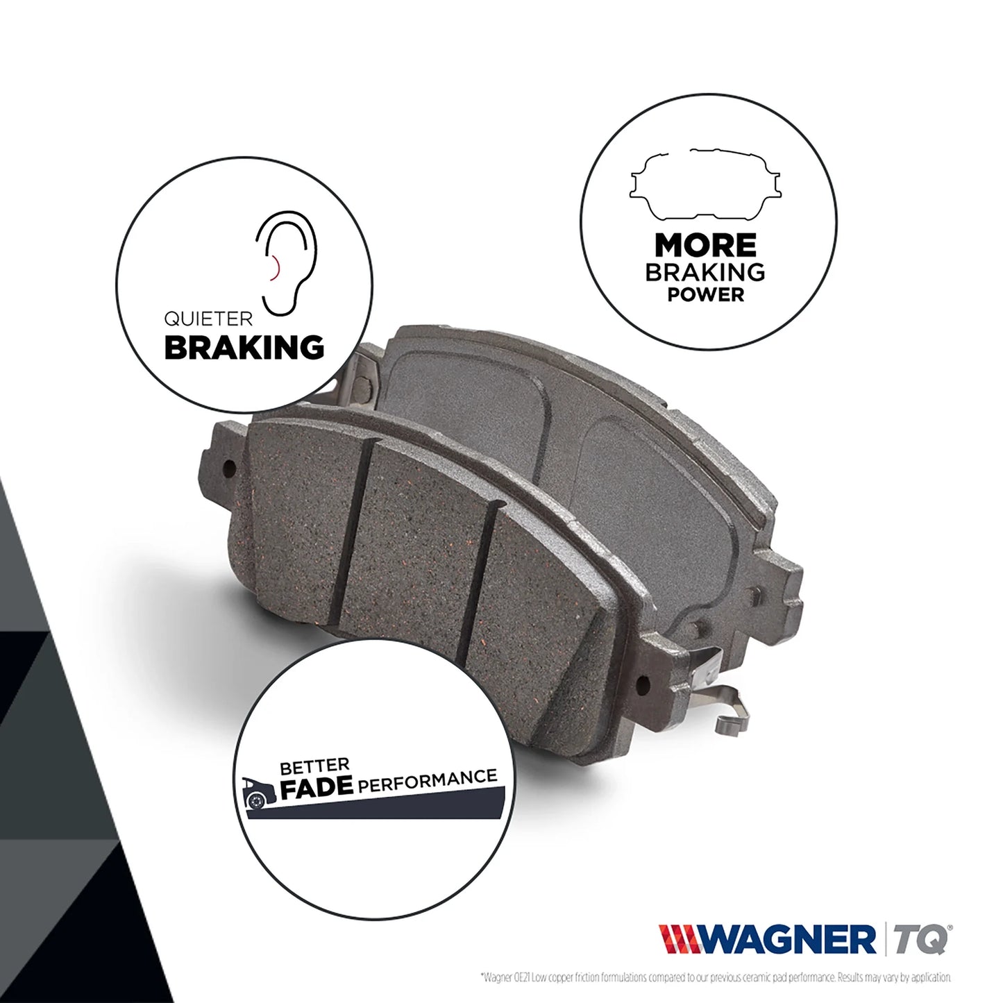 Wagner ThermoQuiet QC1428 Ceramic Disc Brake Pad Sizeet Fits select: 2012-2018 TESizeLA MODEL Size, 2011-2015 HYUNDAI GENESizeISize COUPE 3.8L