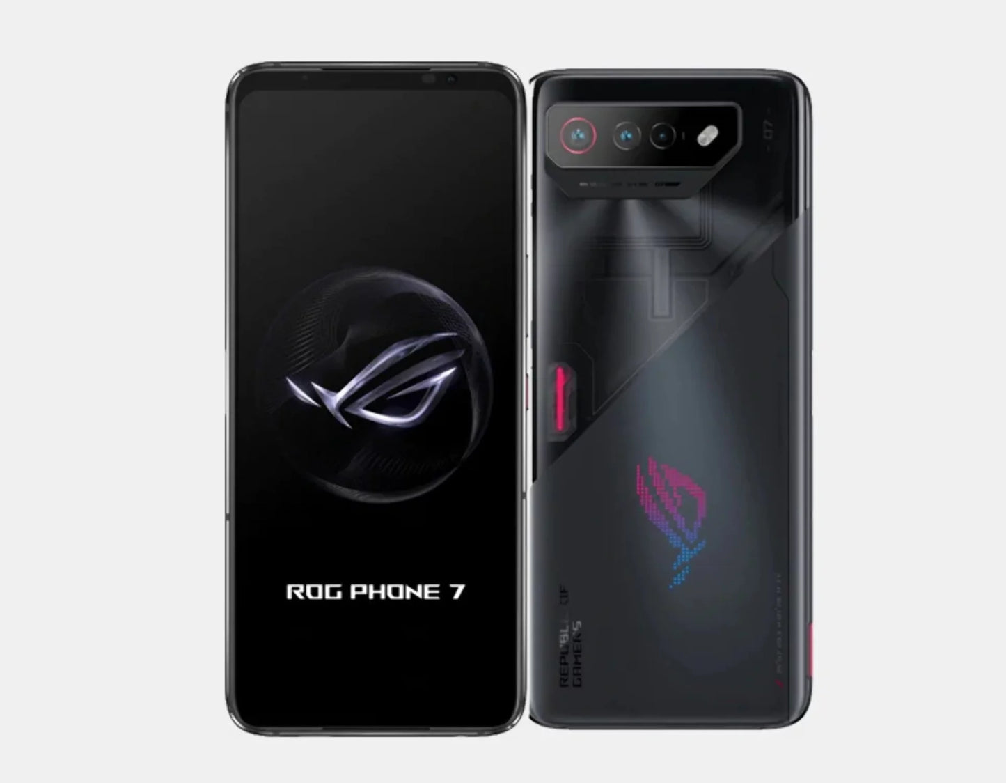 ASizeUSize ROG Phone 7 AI2205 5G Dual 256GB ROM 8GB RAM GSizeM Unlocked - Black