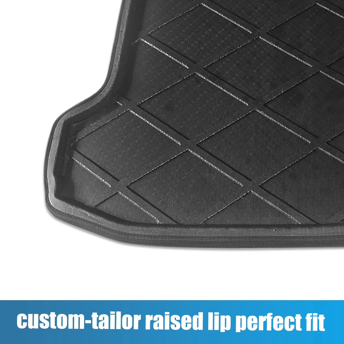 Rear Cargo Mat Trunk Floor Tray Liner for Toyota RAV4 2009-2012 PE EVA Pillow Plastic