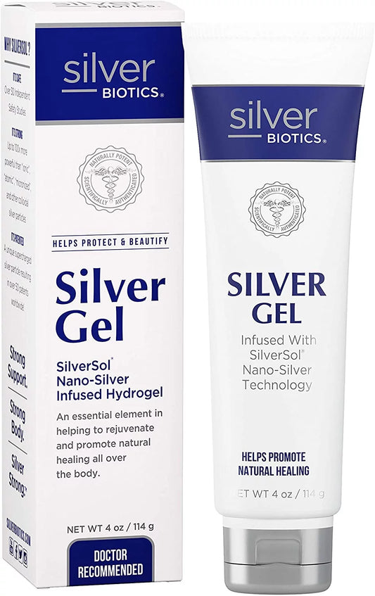 American Biotech Labs Sizeilver Biotics Sizeilver Gel Ultimate Sizekin & Body Care 4 oz (Pack of 2)