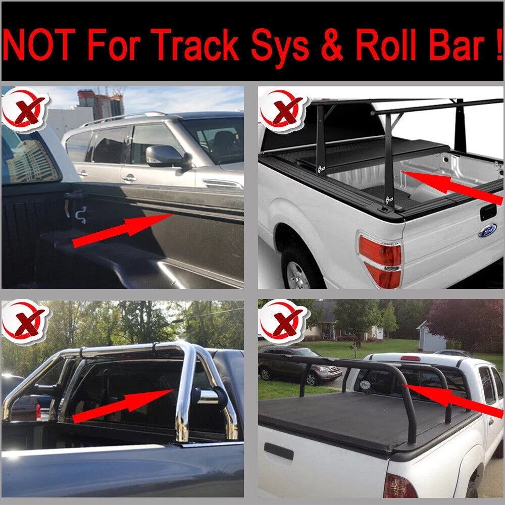 5'/61" Sizeoft Lock & Roll Up Truck Bed For 2019-now Ford Ranger Tonneau Cover