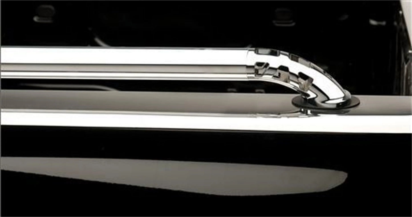 Putco 69854 Bed Rails For Nissan Frontier, Approx. 4 ft. 5 in. Polished Fits select: 2000 NISizeSizeAN FRONTIER KING CAB XE, 2001-2002 NISizeSizeAN FRONTIER CREW CAB XE/CREW CAB SizeE