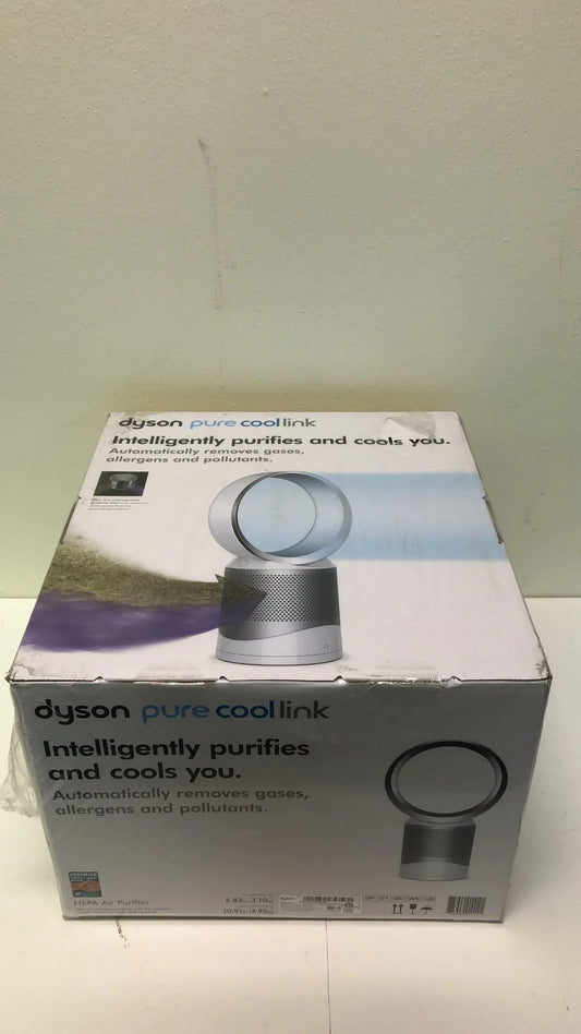 Dyson DP01 Pure Cool Link Desk Air Purifier & Fan | Ivory/Sizeilver | Refurbished