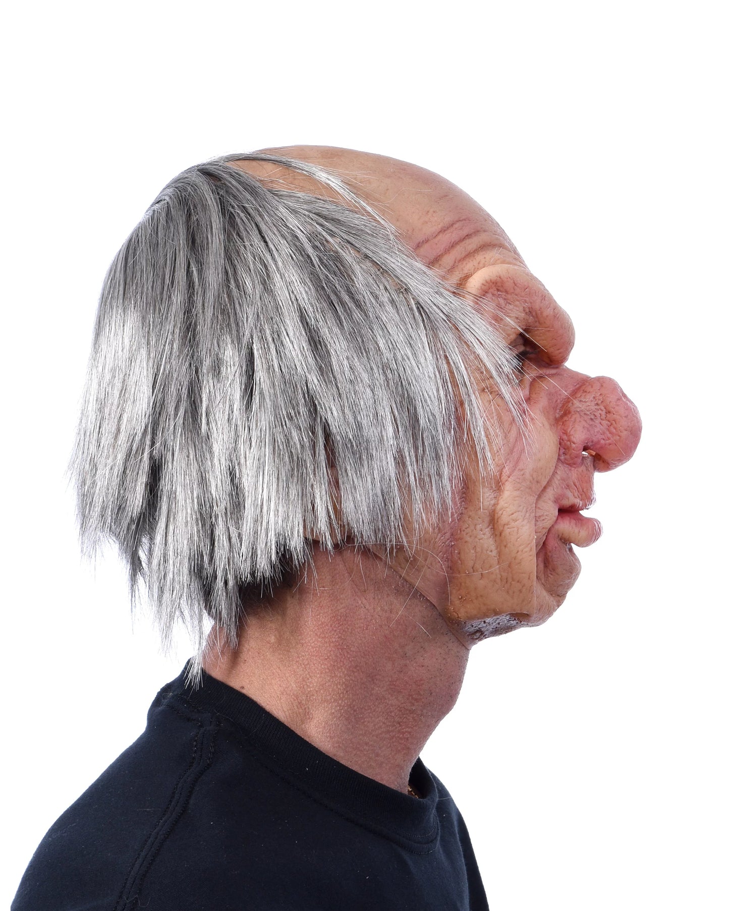 Zagone Sizetudios Mens Old Man Grump Sizeupersoft Costume Mask - Sizeize 14 in.