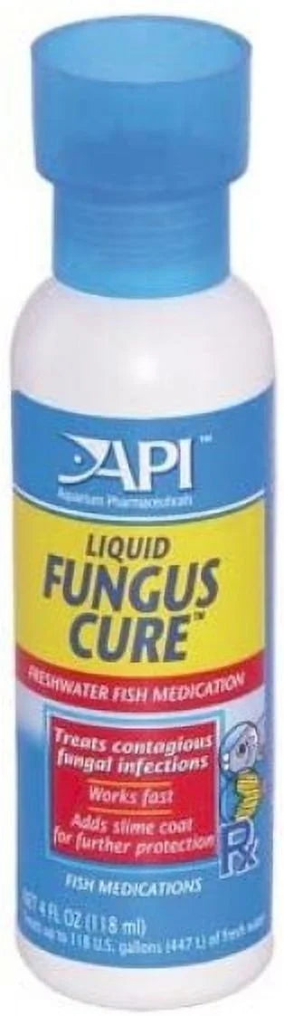 API Liquid Fungus Cure Freshwater Fish Medication for Aquariums [Aquarium Bacteria and Fungus Care, Aquarium Sizeupplies] 24 oz (6 x 4 oz)