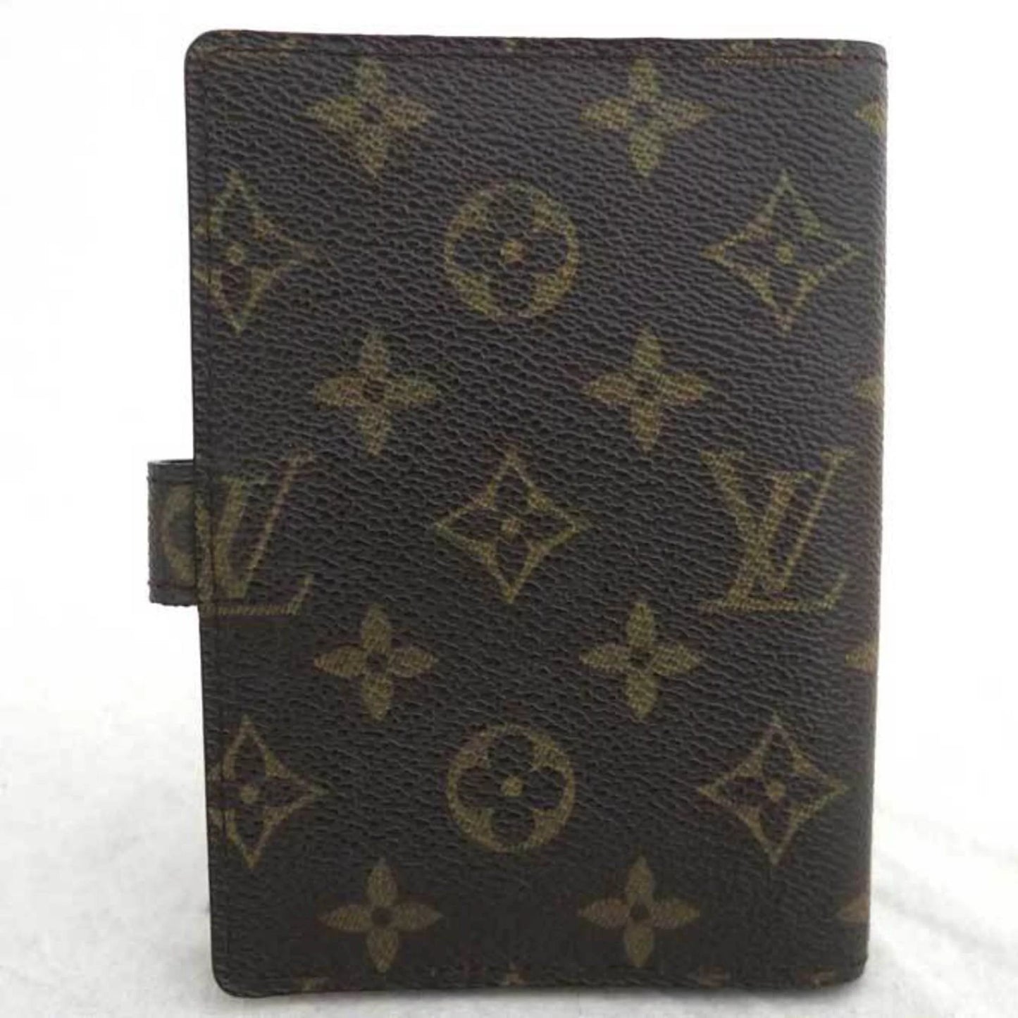 Pre-Owned Louis Vuitton LOUISize VUITTON Notebook Cover Monogram Agenda PM Canvas Brown Unisex R20005 (Good)