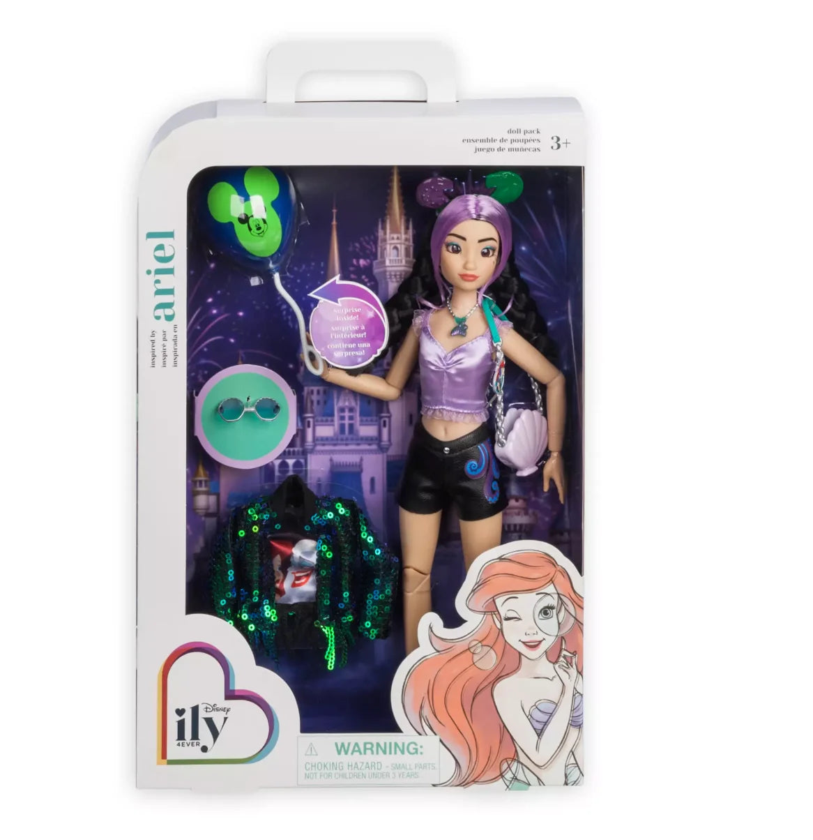 Disney Ily 4EVER Doll Inspired by Ariel with Accessories New Edition with Box