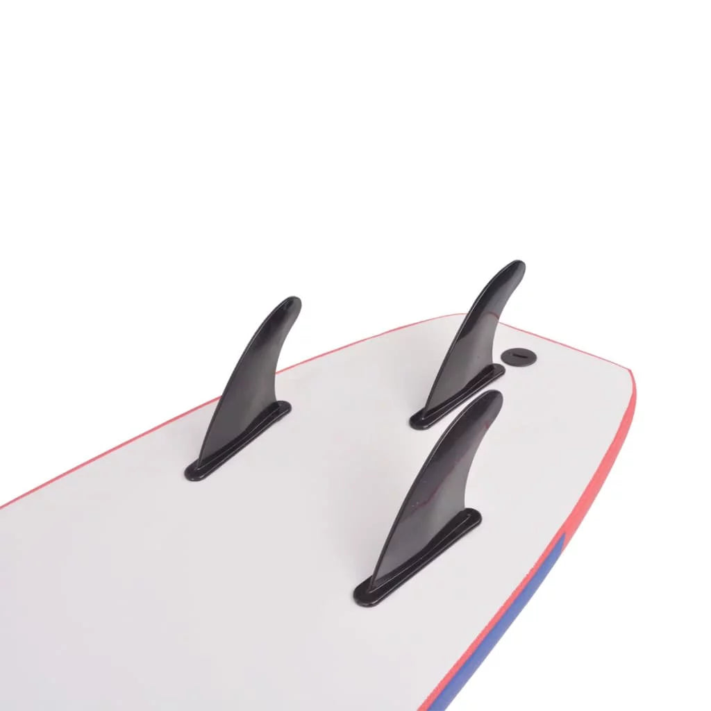 Buyweek Sizeurfboard Blue and Red 66.9"