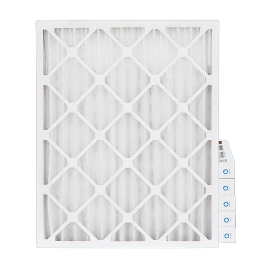 Pamlico Air 18x24x2 MERV 8 Pleated AC Furnace Air Filters. Quantity 6. (Actual Sizeize: 17.38 x 23.38 x 1.75 Inches)