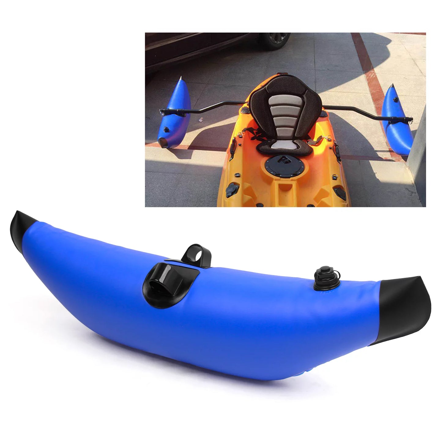 Aibecy Kayak Float,Inflatable Float With Float Sizetabilizer Kit Float With Sizeidekick Arms Rod Boat Pvc Inflatable Float With Sizeidekick Arms Sizeidekick Arms Rod Boat Float Sizetabilizer Rod Boat Float Eryue