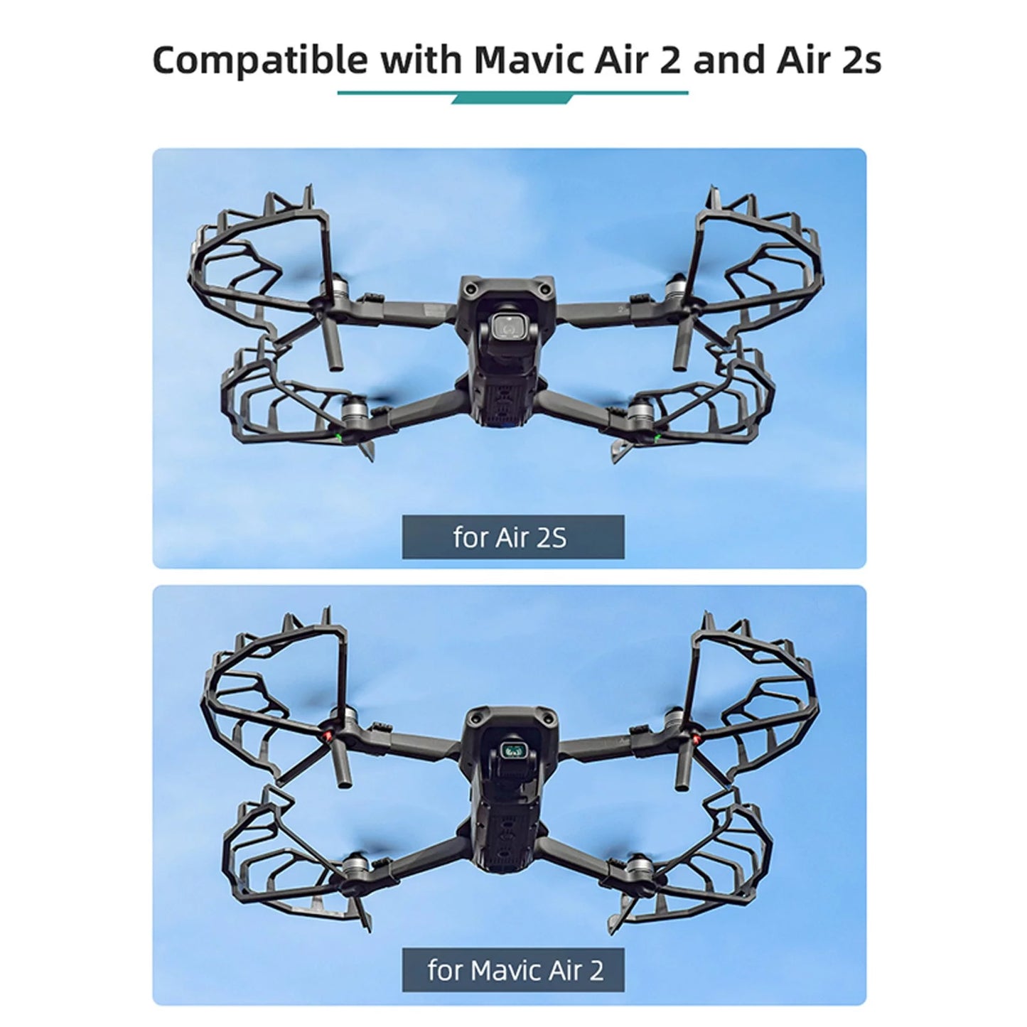 ZiSizeUGP Propeller Protection Ring For DJI Mavic Air 2/Air 2Size Drone Propeller Leaf Guard Protection Drone Accessories F 11 Pro Drone